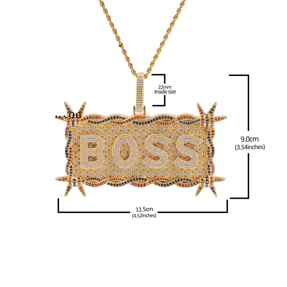 Iced out  Moissanite Custom name chain
