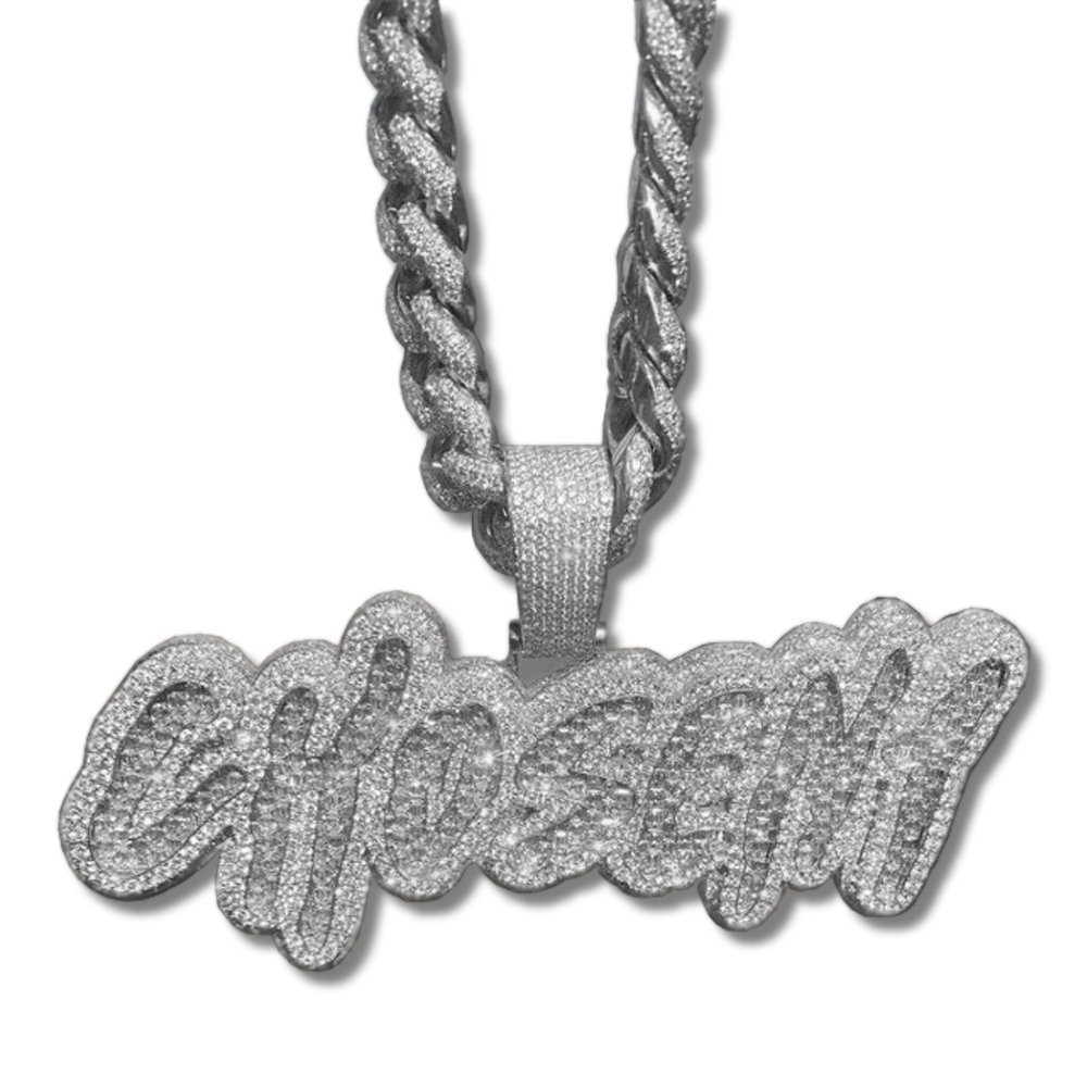 Moissanite Custom name chain