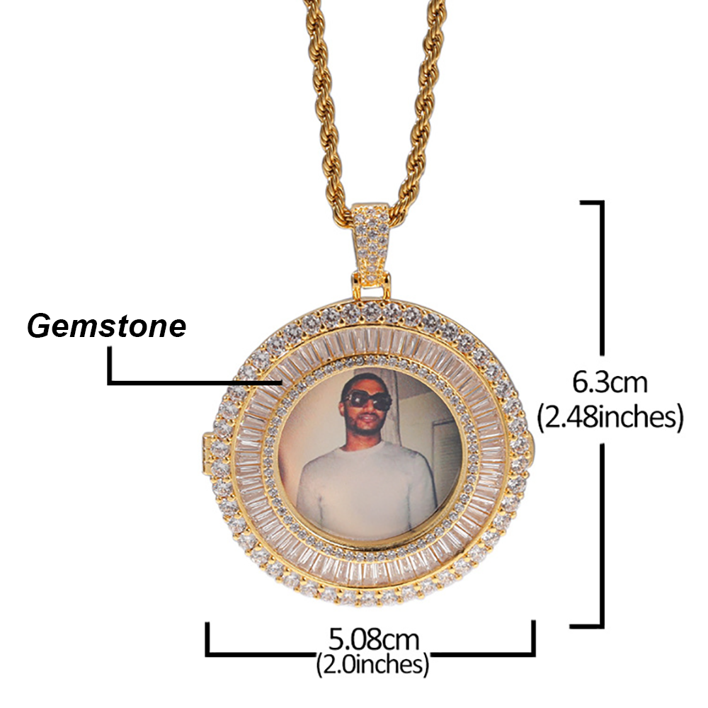 Custom Picture Pendant Necklace